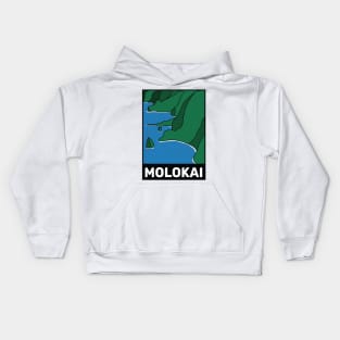 Molokai Hawaii Kids Hoodie